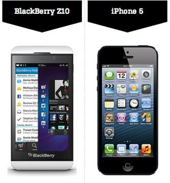 Apple iPhone 5 vs BlackBerry Z10: LTE в России, работает или нет?